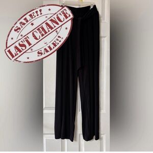 Philosophy Women’s Large Black Wide Leg Pants
